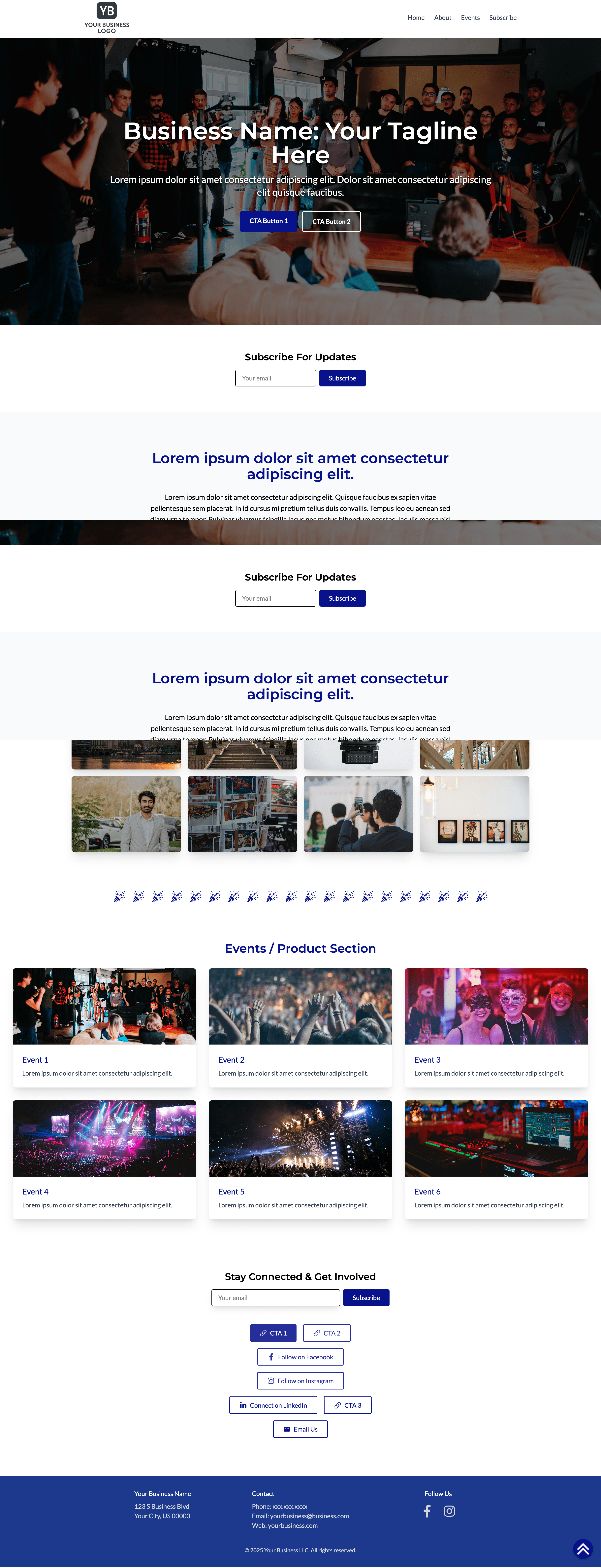 Basic Single-Page template thumbnail